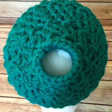 Crochet Messy Bun Hat - Ponytail Hat - Running Hat