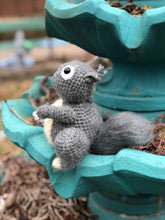 Shelby the Squirrel. Crochet Squirrel. Squirrel Stuffed Animal.