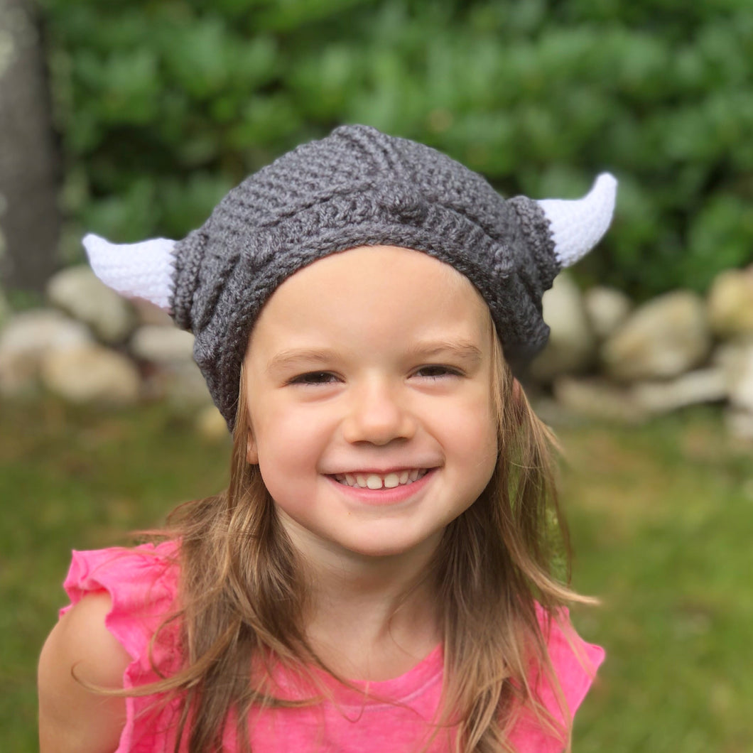 Crochet Viking Hat