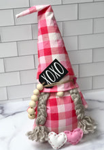 Lovie Gnome Lady | Stuffed Gnome | Valentines Gnome