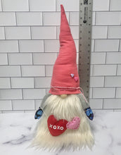 Lovie Gnome | Stuffed Gnome | Valentines Gnome