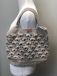 RTS  Daisy Fields Tote Clay | market bag | crochet bag