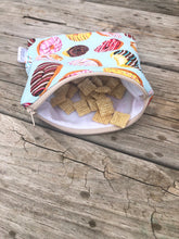 Reusable Snack Bags - Donut Print