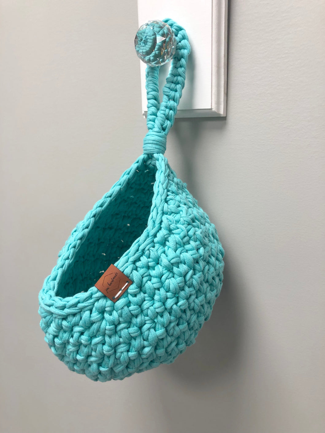 RTS Crochet door knob basket | Hanging basket |