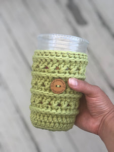 Large Crosstown Cozy  | Reusable Drink Cozy | RTS