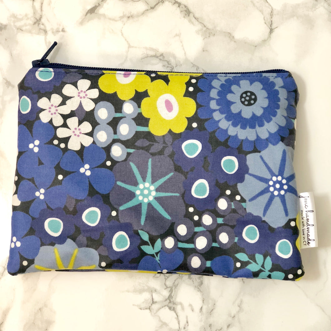 Reusable Snack Bags - Blue Floral