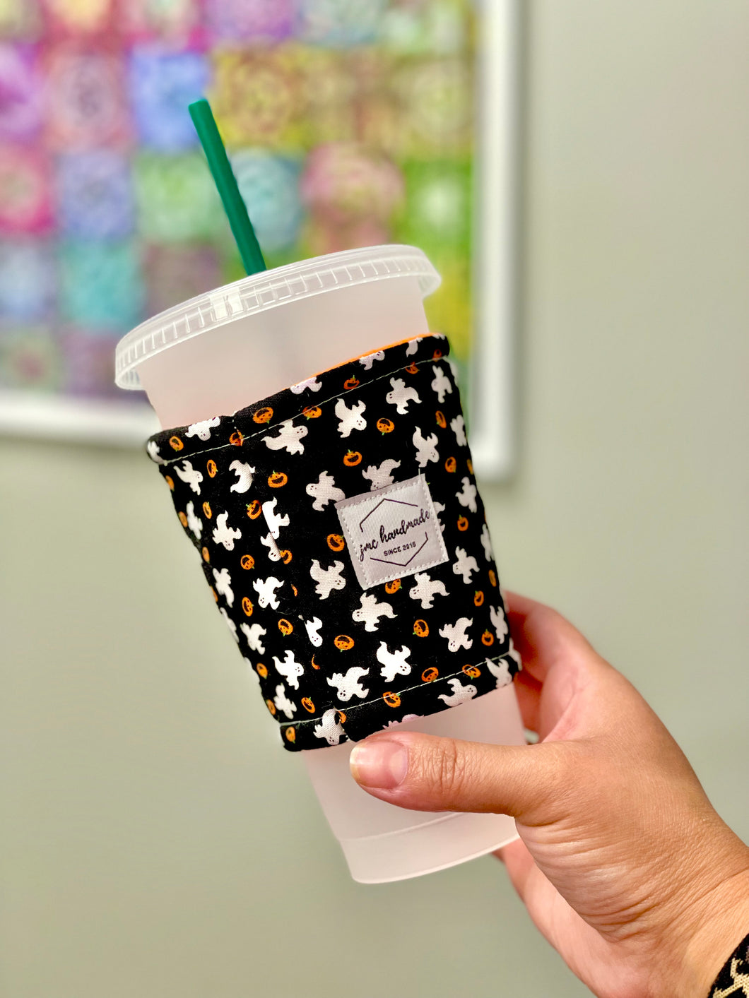 Iced Coffee Cup, Reusable & Handmade
