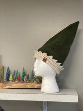 Christmas Elf Hat. Crocheted Elf Hat.